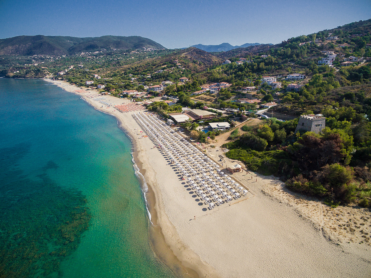 lido trip on the beach palinuro