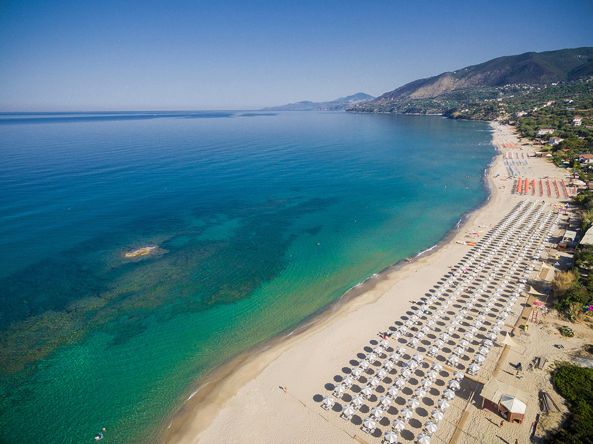 lido trip on the beach palinuro